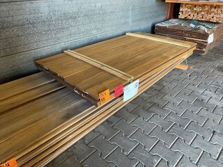 Ca. 20x Guyana Ipé Planken Geschaafd, 21x145mm, lengte 185cm